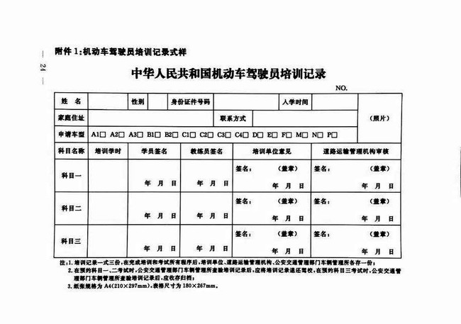 交通运输部关于修改《机动车驾驶员培训管理规定》的决定-24